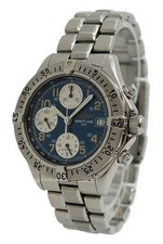 Breitling 41mm Men's Colt 100M Blue Dial Automatic Chrono Watch! Ref: A13035.1! 4