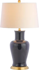 JYL4026B Julian 29" Ceramic LED Table Lamp Traditional Transitional Bedside Desk