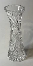 Lead Crystal Bud Vase 6.5” Tall