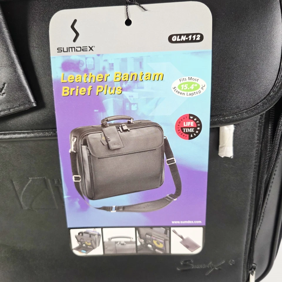 SUMDEX Lesther Maletín Bolso para Laptop GLN-112 - Totalmente Nuevo con Etiquetas Foto 2 de 4