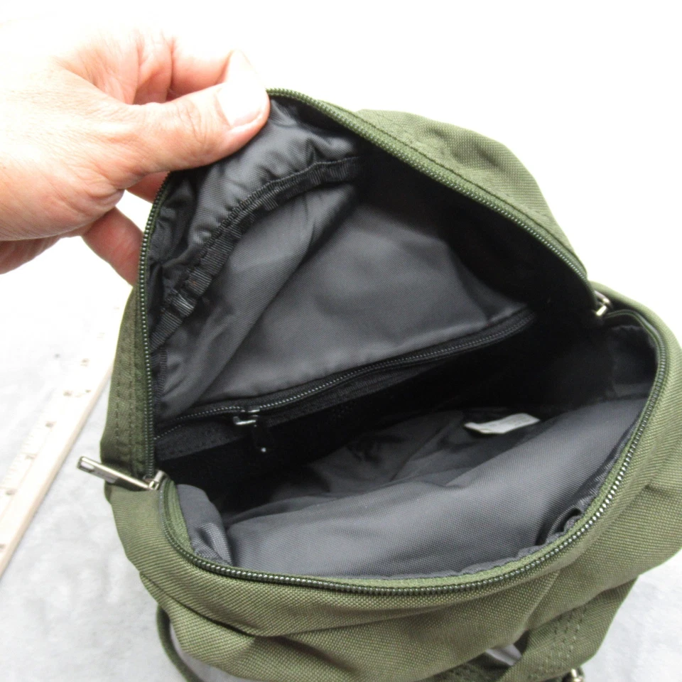 Carhartt Mini Backpack Basil Green Canvas Small Bookbag Travel Bag Motorcycle - Image 4 of 4