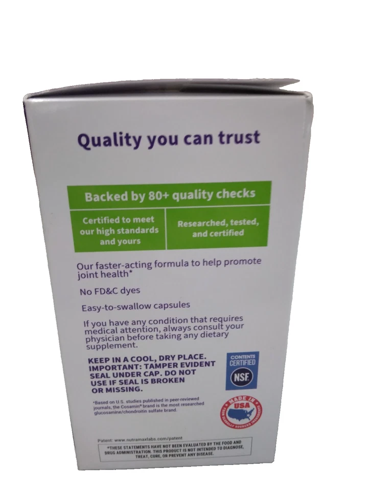 nutramax cosamin asu salud articular 150 cápsulas 12/28 exp. Nuevo en caja Foto 2 de 4