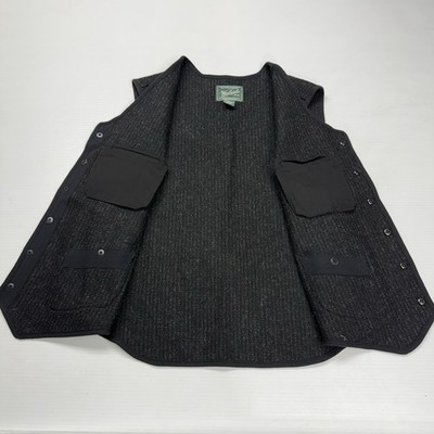 Vtg 90s Woolrich Button Up Wool Blend Mens Vest M Formal Outdoor