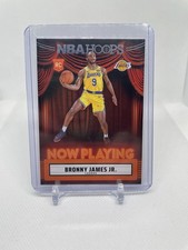 2024-25 Panini Nba Hoops - Now Playing Bronny James #13 (RC)