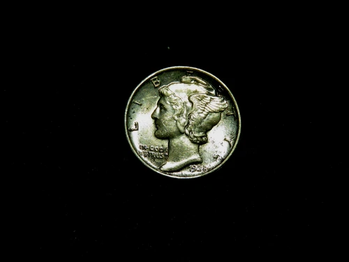 High Grade BU Better Date Problem FREE 1938-P Mercury Silver Dime DF3