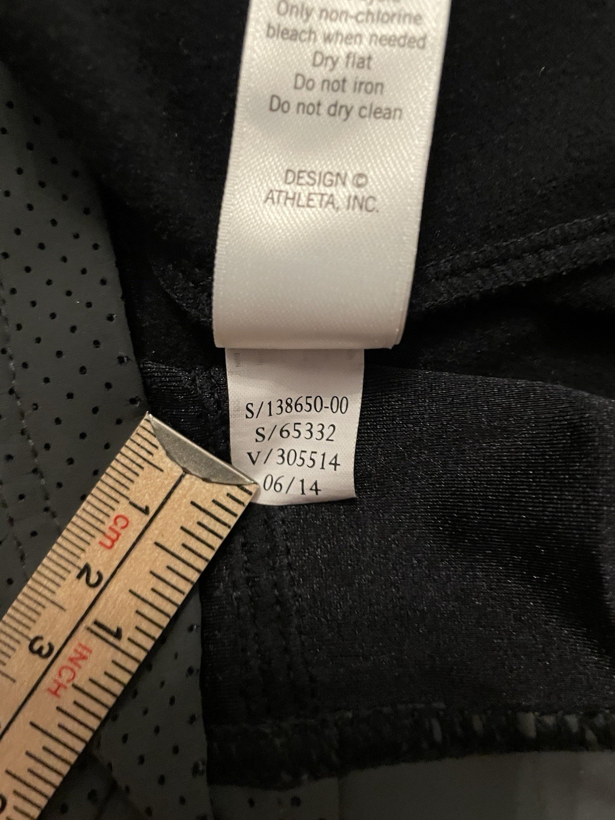 Athleta Black Gray Medium Reflective Running Star… - image 6