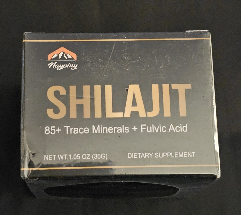 Naypiny Shilajit Resin Supplement - 85+ Trace Minerals & Fulvic Acid (30g) BNIB 