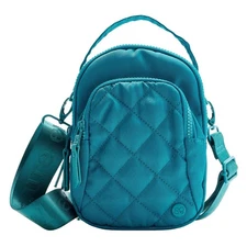 Samantha Brown To-Go Quilted Triple Compartment Crossbody