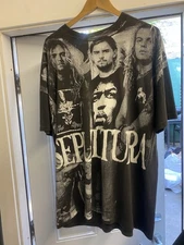 Sepeltura Vintage Mexican Bootleg Shirt Peyote