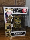 Funko Pop! Games Five Nights At Freddy's Springtrap #110 SHIPS WITH PROTECTOR