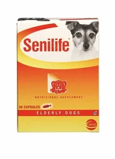 Senilife XLG Nutritional Supplement for Elderly Dogs Over 50 Lbs, 30-Count