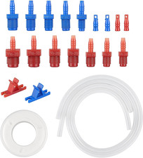 Brake Bleeder Kit 21pcs Master Cylinder Bench Bleed Fluid Air Remove Car Vehicle