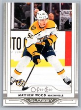 2025-26 Upper Deck Series 2 O-Pee-Chee Glossy MATTHEW WOOD #OG-45 Predators