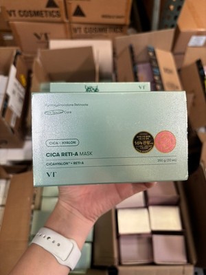 VT cosmetics Cica Reti-A Mask 30ea,Retinol Complex for Pore Minimizing,Skin Soft