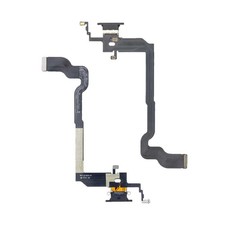 FOR IPHONE X BLACK CHARGING PORT FLEX CABLE PART