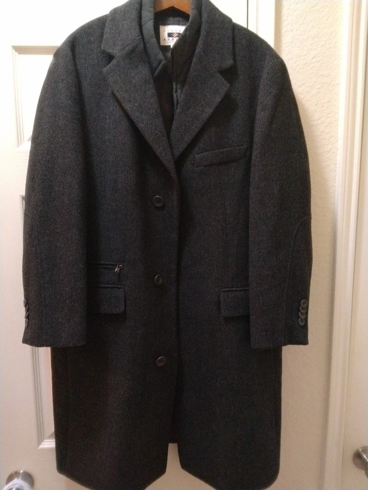 joseph abboud mens Long Coat - Image 4 of 4