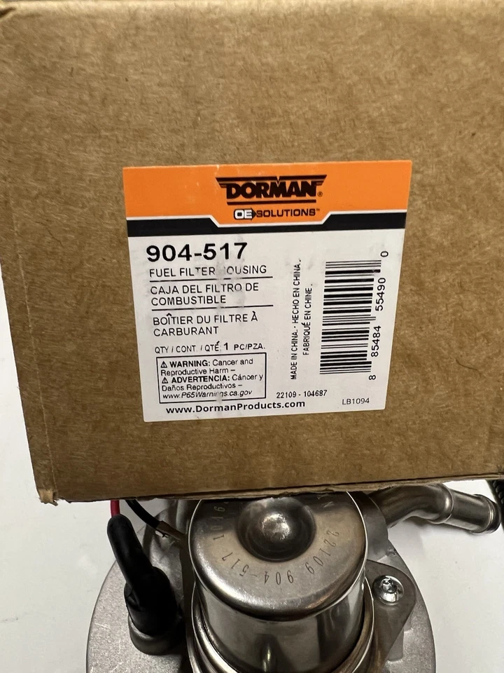 Корпус фильтра дизельного топлива Dorman 904-517 для 2004-10 Duramax LLY LBZ LMM 2500 - Изображение 3 из 4