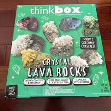 NEW SEALED Thinkbox Crystal Lava Rocks Discover Geology Chemical Reactions