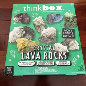 NEW SEALED  Thinkbox Crystal Lava Rocks Discover Geology Chemical Reactions