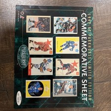 1992 Parkhurst Limited Edition Commemorative Sheet 9850/7001-10000