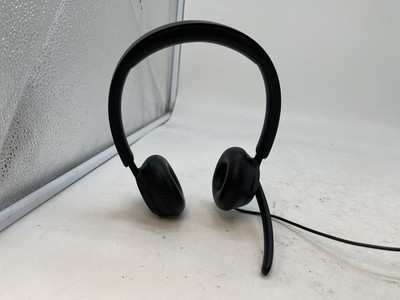 Microsoft USB Headset   Wired On-Ear Headphones with In-Line Controls Free S/H