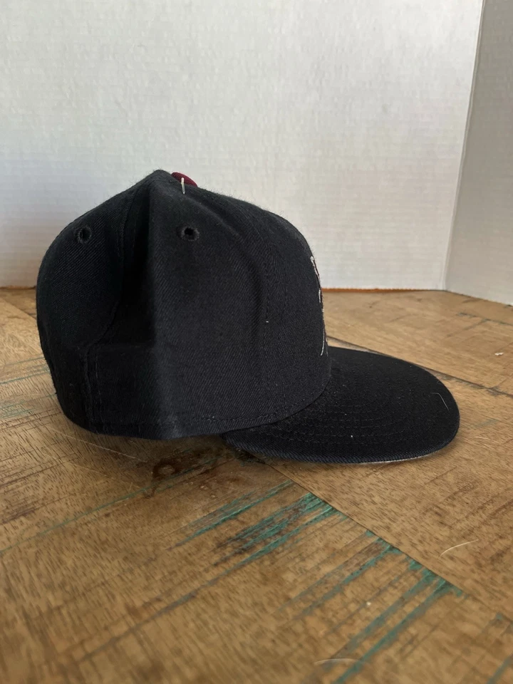 NCAA New Era Hat Nebraska Huskers Black Adult Size 6 3/4 Hat Baseball Cap - Image 4 of 4