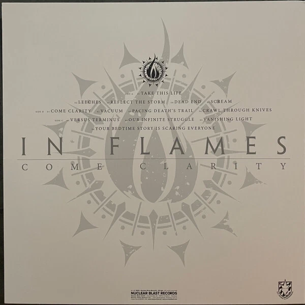 In Flames Come Clarity - LP 33T - Photo 2/3