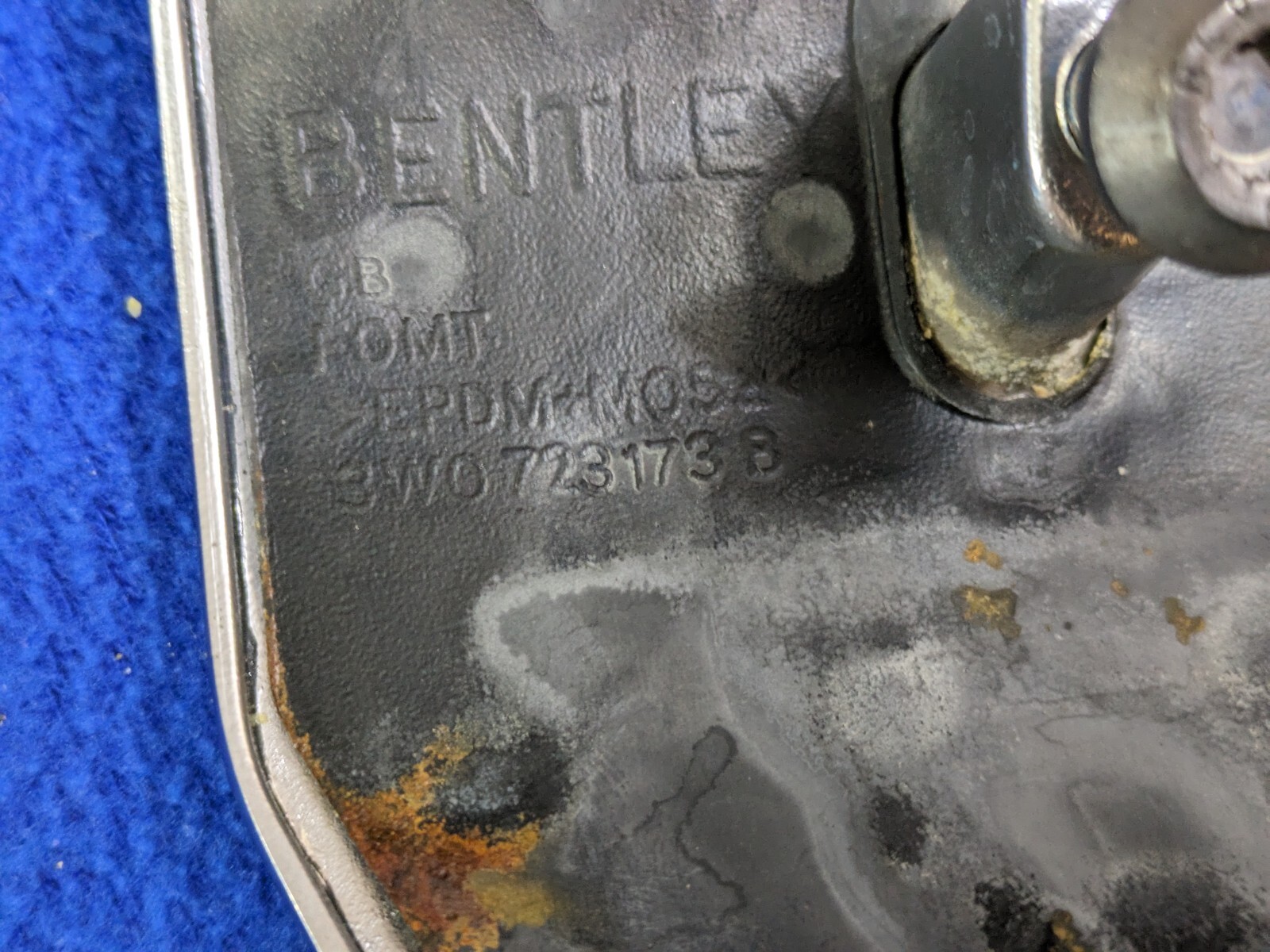 2006-19 BENTLEY CONTINENTAL FLYING SPUR brake PEDAL TRIM PLATE COVER NON-SLIP