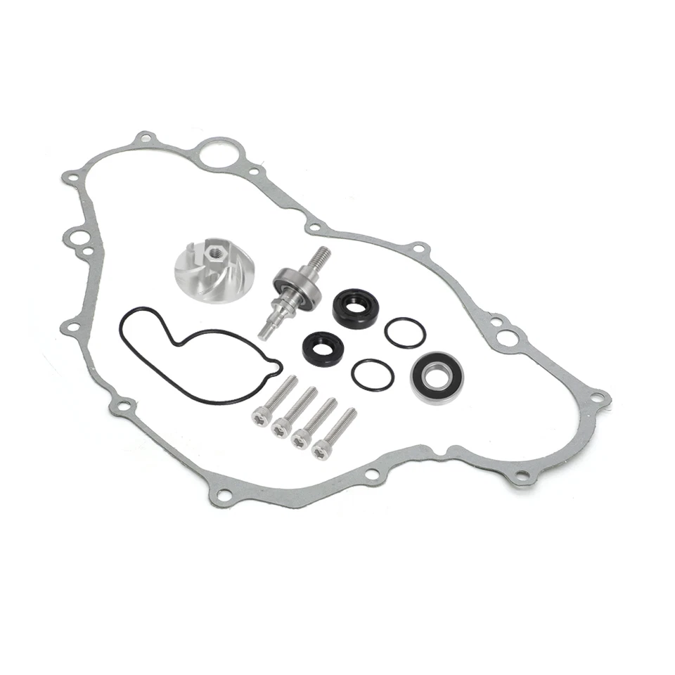 Water Pump Rebuild Kit w/ Impeller Shaft Gasket For Yamaha YFZ450 ATV 2004-2013 - Image 2 of 4