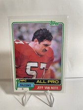 1981 Topps - #70 Jeff Van Note