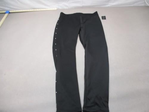 Neu mit Etikett Thalia Sodi Größe M Damen-Kompressionsleggings schwarz Stretch-Taille Nieten 524