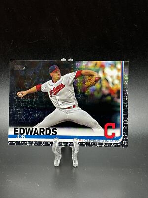 2019 Topps Jon Edwards #528 Black Parallel Card # D 5/67 