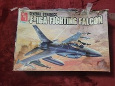 1/72 AMT ERTL General Dynamics USAF F-16A Fighting Falcon Plastic Model Kit 8800