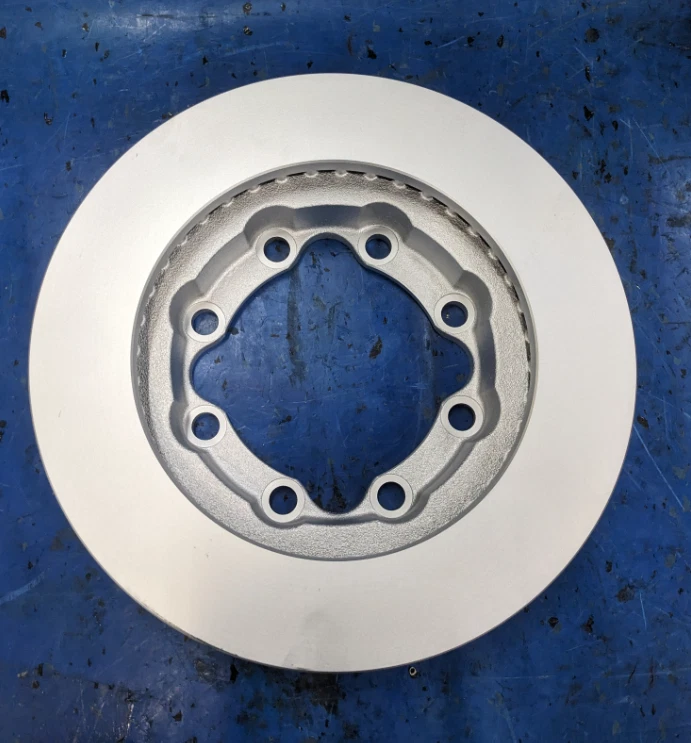 Rotor de freno de disco delantero ventilado Bosch QuietCast Premium 16010161 Foto 2 de 4