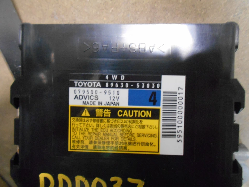 Control de montaje de caja de transferencia Lexus IS250 2011, AWD, 89630-53030 Foto 4 de 4