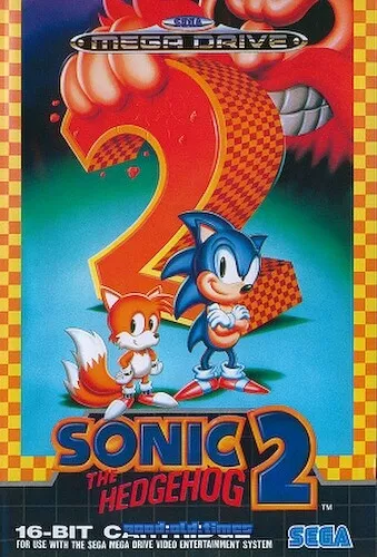 ## Sega Mega Drive - Sonic the Hedgehog 2 (Only Module,Without Boxed /  Unboxed)