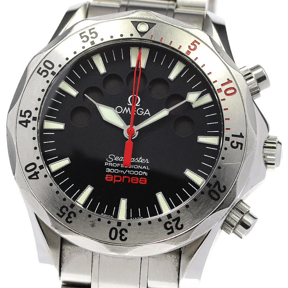 OMEGA Seamaster300 Apnea Mayor 2595.50 black Dial Automatic Men s