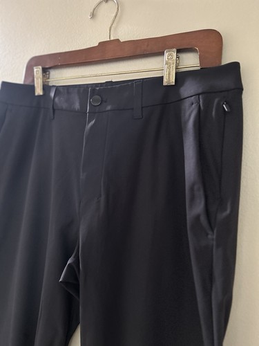 Pantalones de vestir Lululemon negros para hombre talla 32 LM5AQYS - Imagen 4 de 11