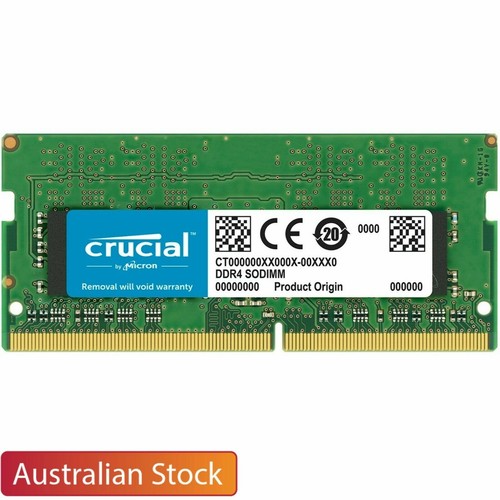 Crucial 64GB 2X32GB RAM DDR4 3200MHz SODIMM DIMM Laptop Memory - Picture 2 of 5
