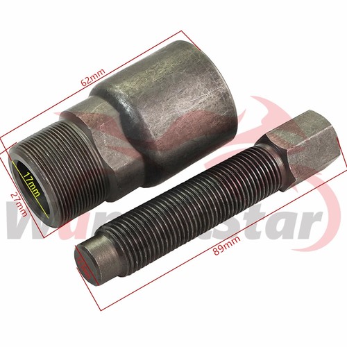Herramientas de motocicleta volante magneto estator extractor 27 mm 16 mm para GY6 CG25 JH70 SG50 - Imagen 3 de 10