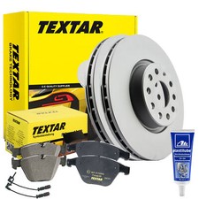 TEXTAR Bremsensatz BMW 3 F30 F80 330mm Vorn bel. +WK  + Plastilube