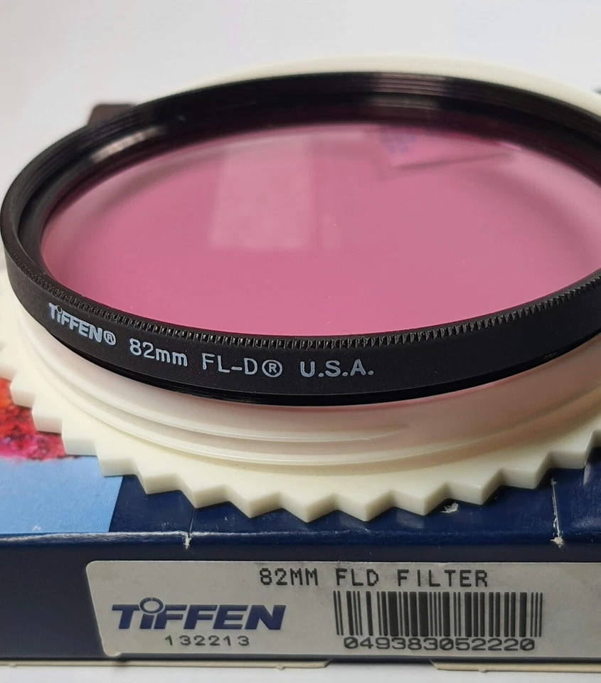 Tiffen Authentic 82mm FL-D Glass Lens Filter Fluorescent FLD FL-Day Professional - Image 2 of 4