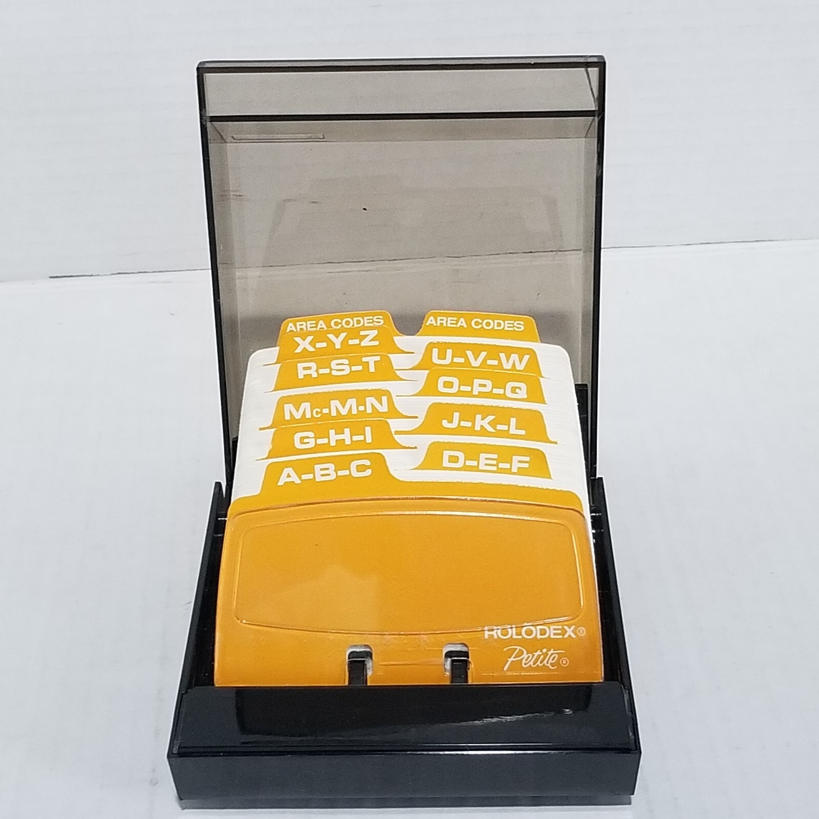 ROLODEX Petite File Box Address Index BLANK Cards USA S-310 C Home ...