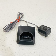 OEM Panasonic PNLC1040 YA Black Handset Charging Cradle Dock w/ AC Power Supply