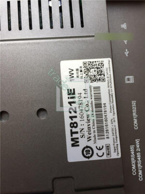 1PC USED WEINVIEW Touch Screen MT8121IE 1WV