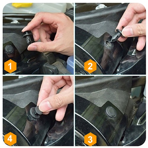 476Tlg Spreiznieten Auto KFZ Sortiment Autotür Innen Befestigung Clips Set DHL - Bild 7 von 12