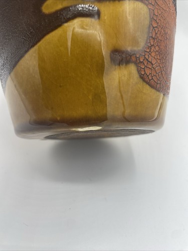 Vintage Royal Haeger Earth Wrap Vase - 8.5” Tall MCM Decor - Chip On Bottom - Picture 7 of 9