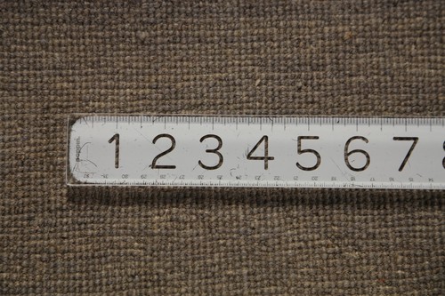 Elegant Handcrafted Gabbeh Solid Brown Wool Runner Rug - Limited Edition" 3x10 - Picture 16 of 16