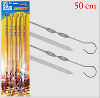 Grillspieß, 10 St. 50 Cm 10 Mm Breit FleischspießE GrillspießE Schampura