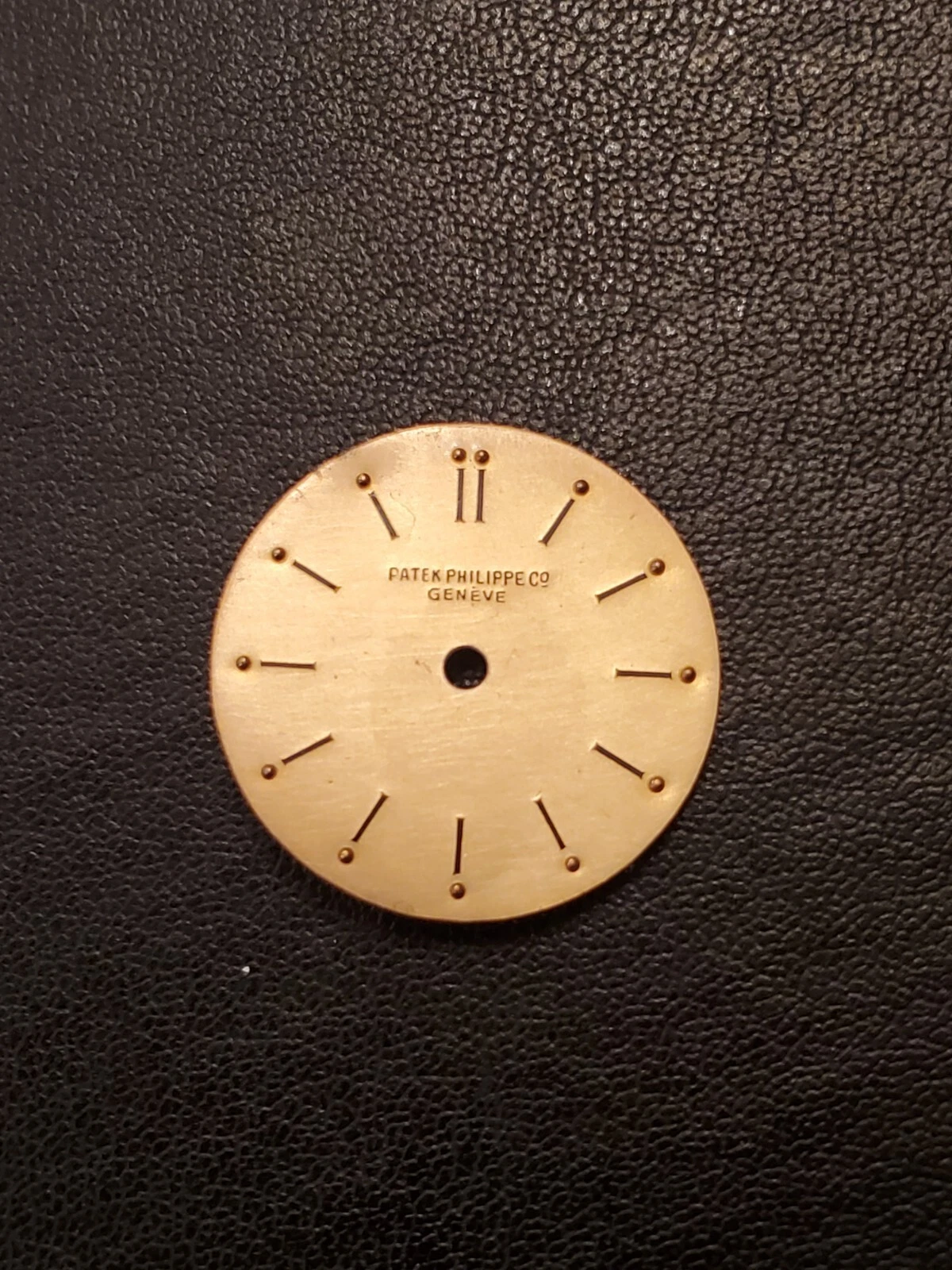 Patek Philippe — Vintage Patek Philippe Calatrava Dial 1950s Original Genève Signed w/ Feet Baton